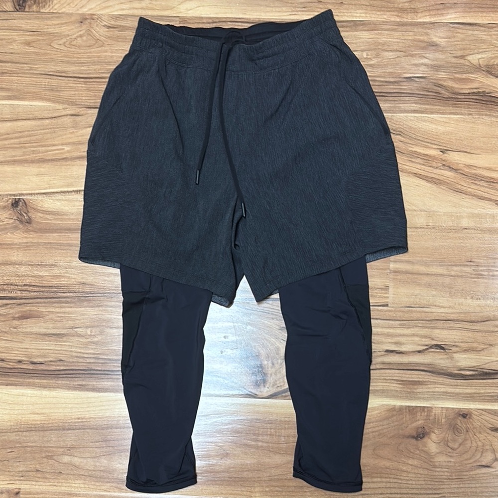 lululemon athletica Black Athletic Shorts